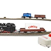 Set de inicio análogo, Locomotora a vapor, DB con vagones de cargo, escala HO, Piko 57113