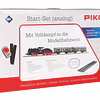 Set de inicio, tren a vapor con coches de Passageros de DB, escala HO, analogo, Piko 57112