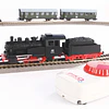 Set de inicio, tren a vapor con coches de Passageros de DB, escala HO, analogo, Piko 57112