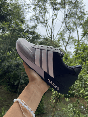 adidas Gris y azul