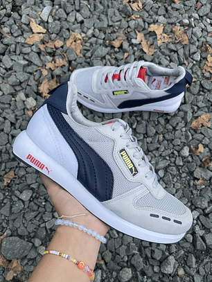 puma blanco/gris