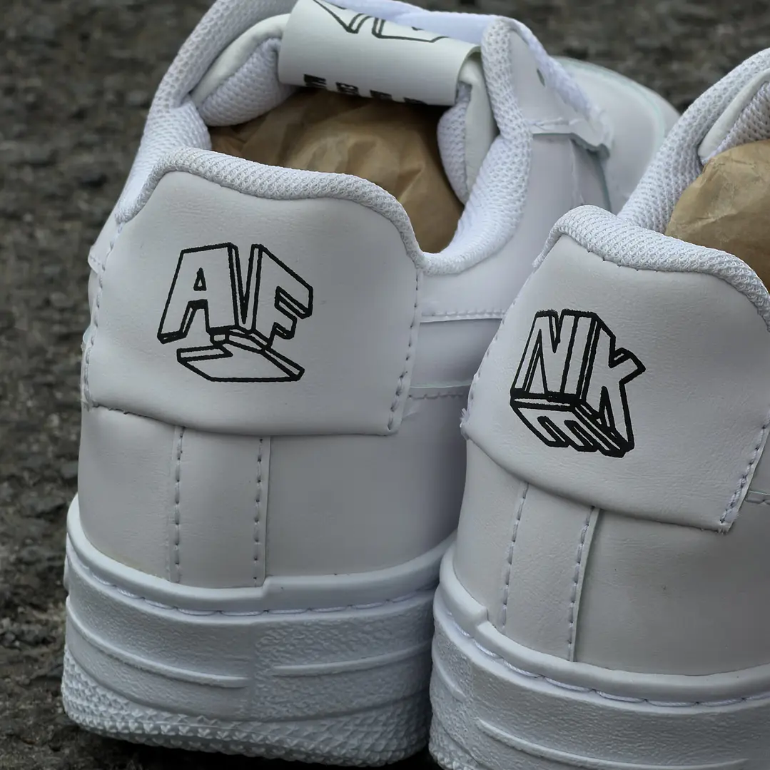 Af1 blanco suela  3