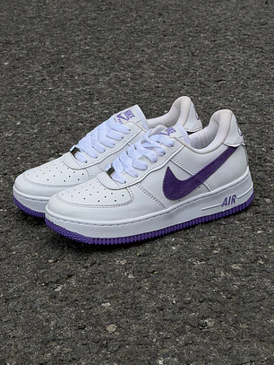 Af1 morado suela morada