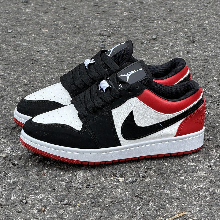 Jordan corto rojo y negro  1