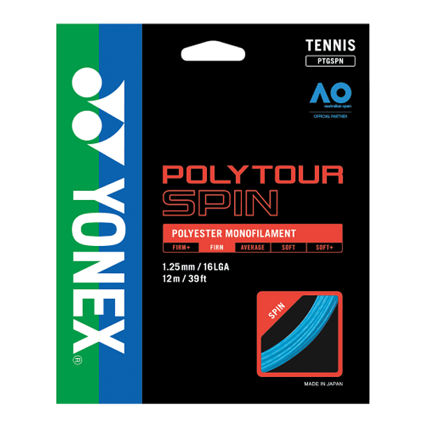 POLY TOUR SPIN 1.25 / 16L Azul -Set 