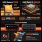 Mini PC Peladn WO4 Ryzen 5 7640HS 32GB DDR5 1TB SSD - Miniatura 5