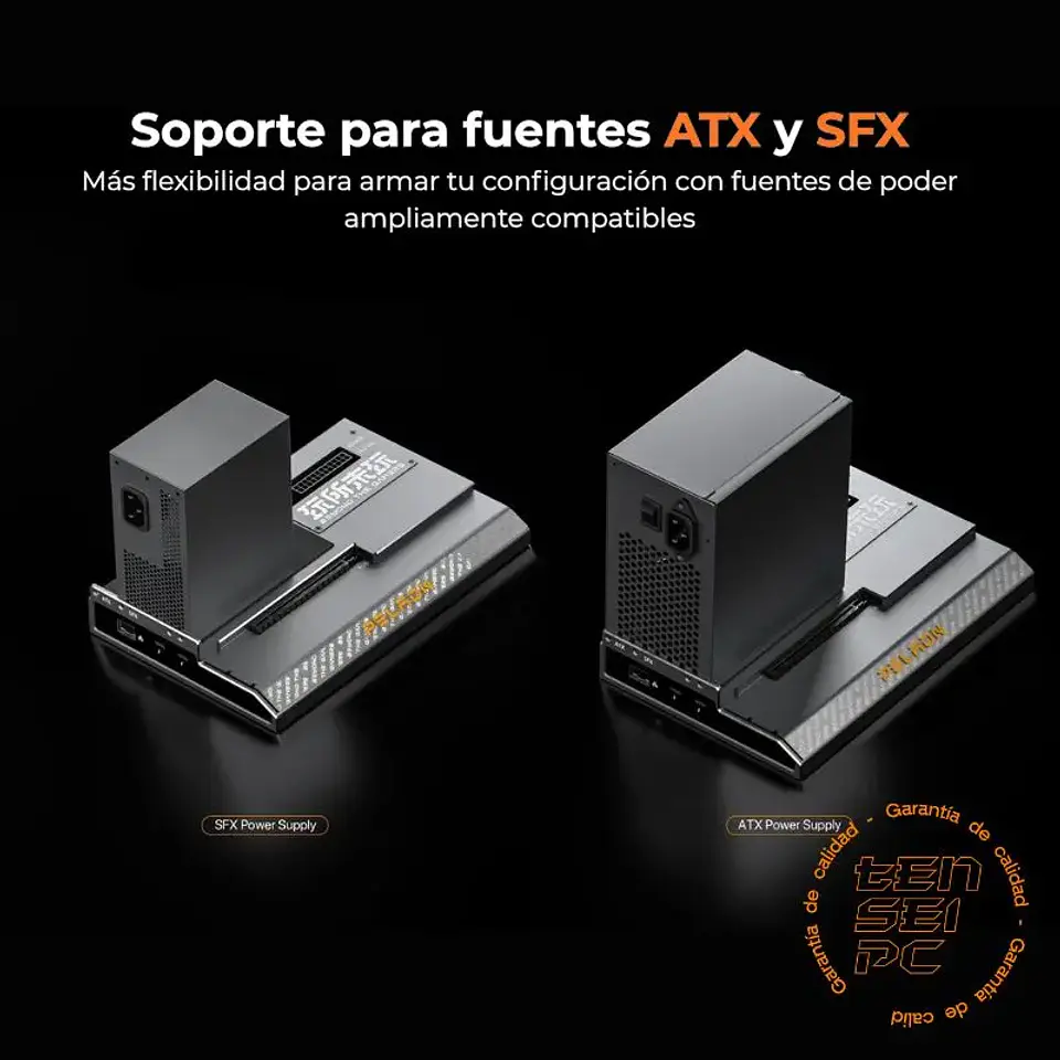 Dock eGPU PELADN Link S-1 Thunderbolt 3 / USB4 para GPU Externa 7
