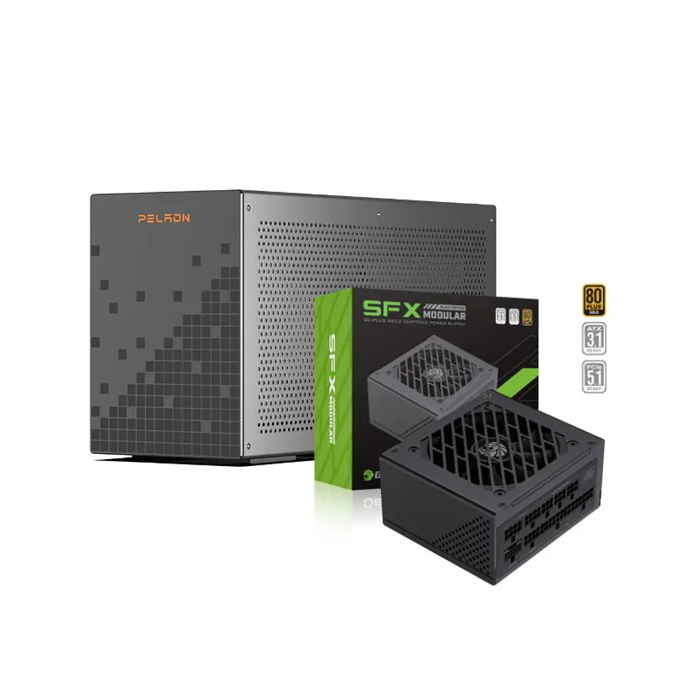 Dock eGPU PELADN Link X-2 Thunderbolt 3 / USB4 + Fuente SFX 850W Gold 2