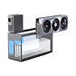 Dock eGPU PELADN Link X-2 Thunderbolt 3 / USB4 + Fuente SFX 850W Gold - Miniatura 3