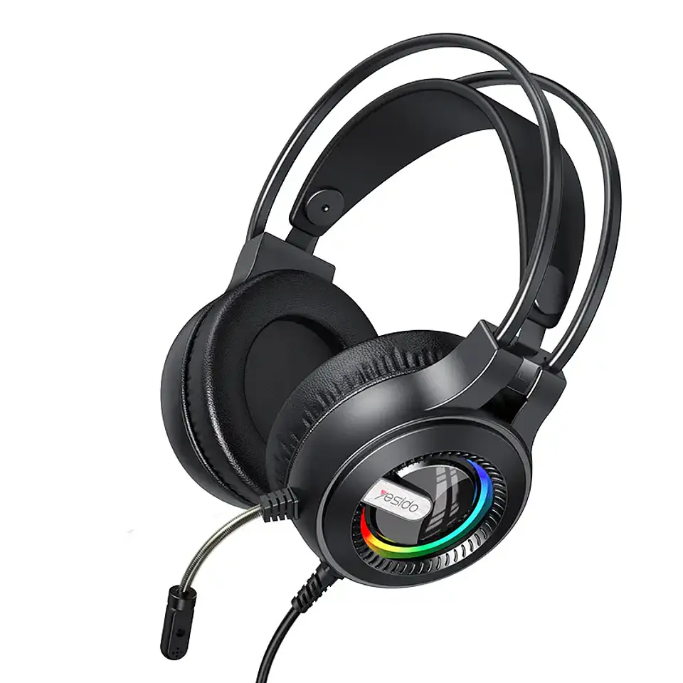 Audífonos Gamer Yesido EK02 RGB con Micrófono 2
