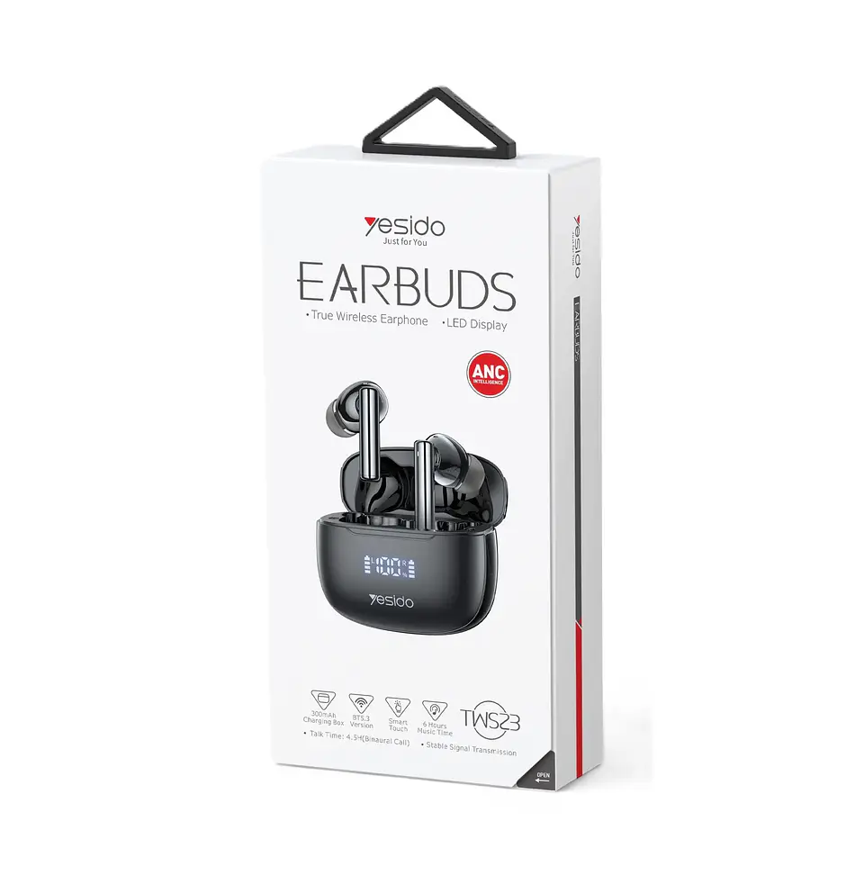 Audífonos Yesido TWS23 Bluetooth ANC 5