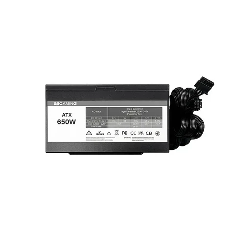 Fuente de Poder ESGAMING ES-650W ATX 650W Alternativa