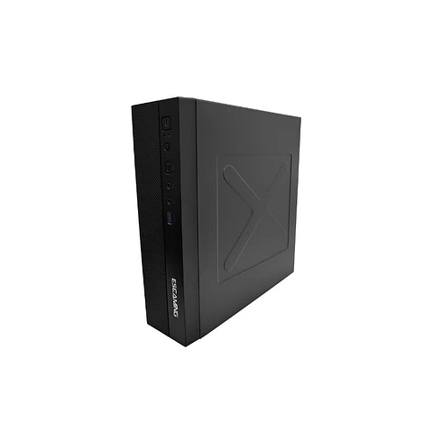 Gabinete ESGAMING SLIM J01 Mini Tower M-ATX/ITX con Fuente 650W
