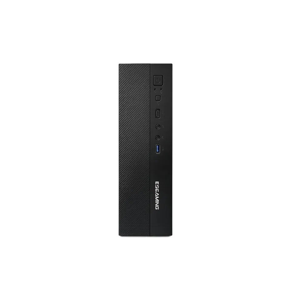 Gabinete ESGAMING SLIM J01 Mini Tower M-ATX/ITX con Fuente 650W 2