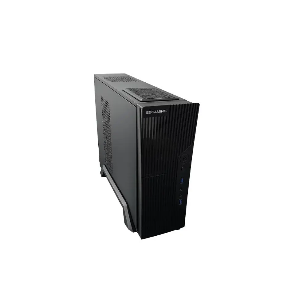 Gabinete ESGAMING SLIM 103E Micro ATX/ITX con Fuente 750W 1