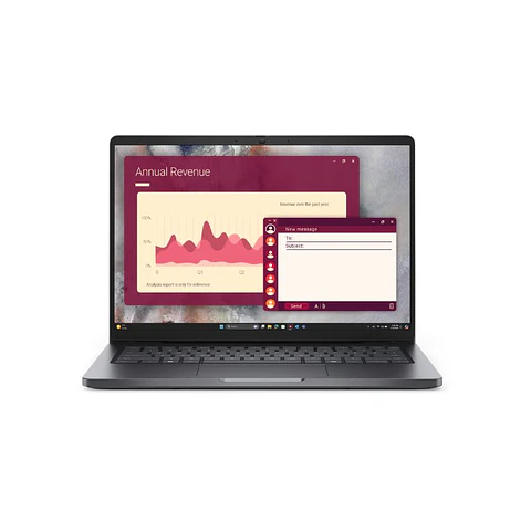 Notebook Dell Pro 14 PC14250 14" FHD+ Intel Core 5 120U 8GB DDR5 512GB SSD Windows 11 Pro Black