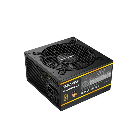 Fuente de Poder ESGAMING 1200W 80 Plus Gold Modular ATX 3.1 PCIe 5.1