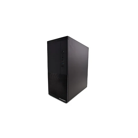 Gabinete ESGAMING NB20 M-ATX Torre Negro con Fuente 650W