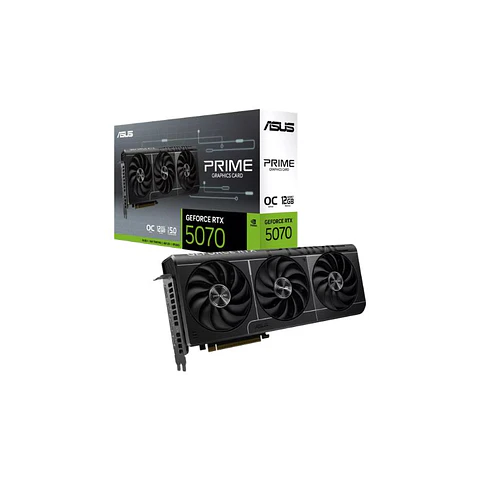 Tarjeta de Video ASUS Prime GeForce RTX 5070 OC 12GB GDDR7
