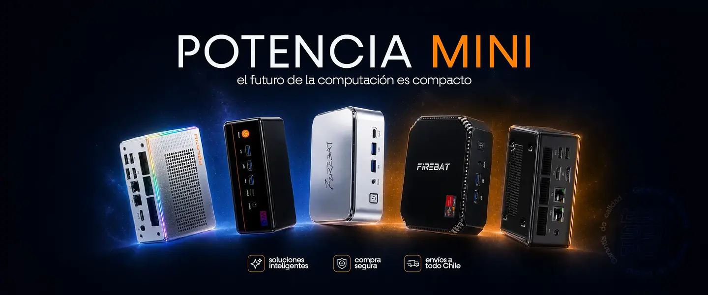 Mini PCs compactos de alto rendimiento para oficina, creación de contenido y entretenimiento