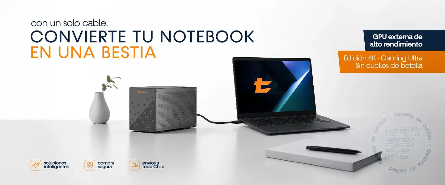 Docks eGPU para conectar tarjetas gráficas externas a notebooks y mini PCs