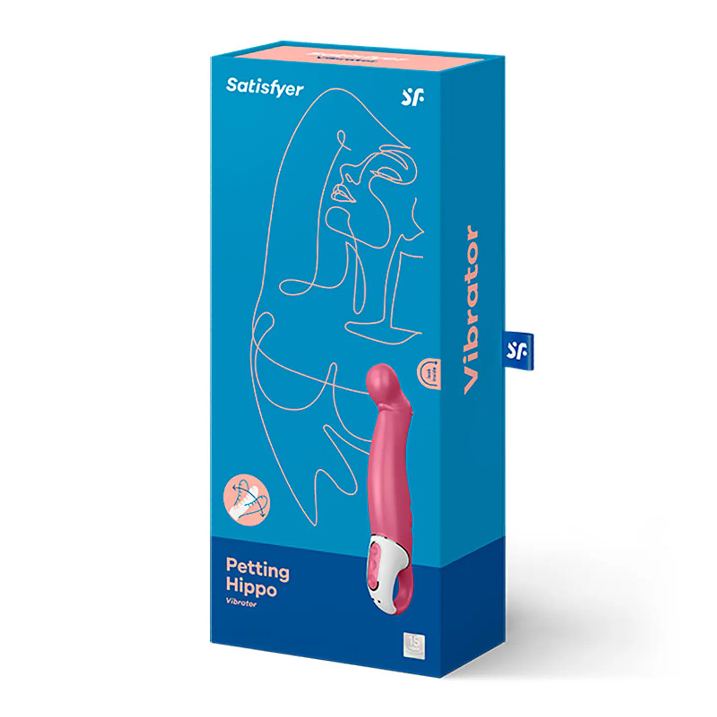 SATISFYER - VIBES PETTING HIPPO (BAJO PEDIDO)  1