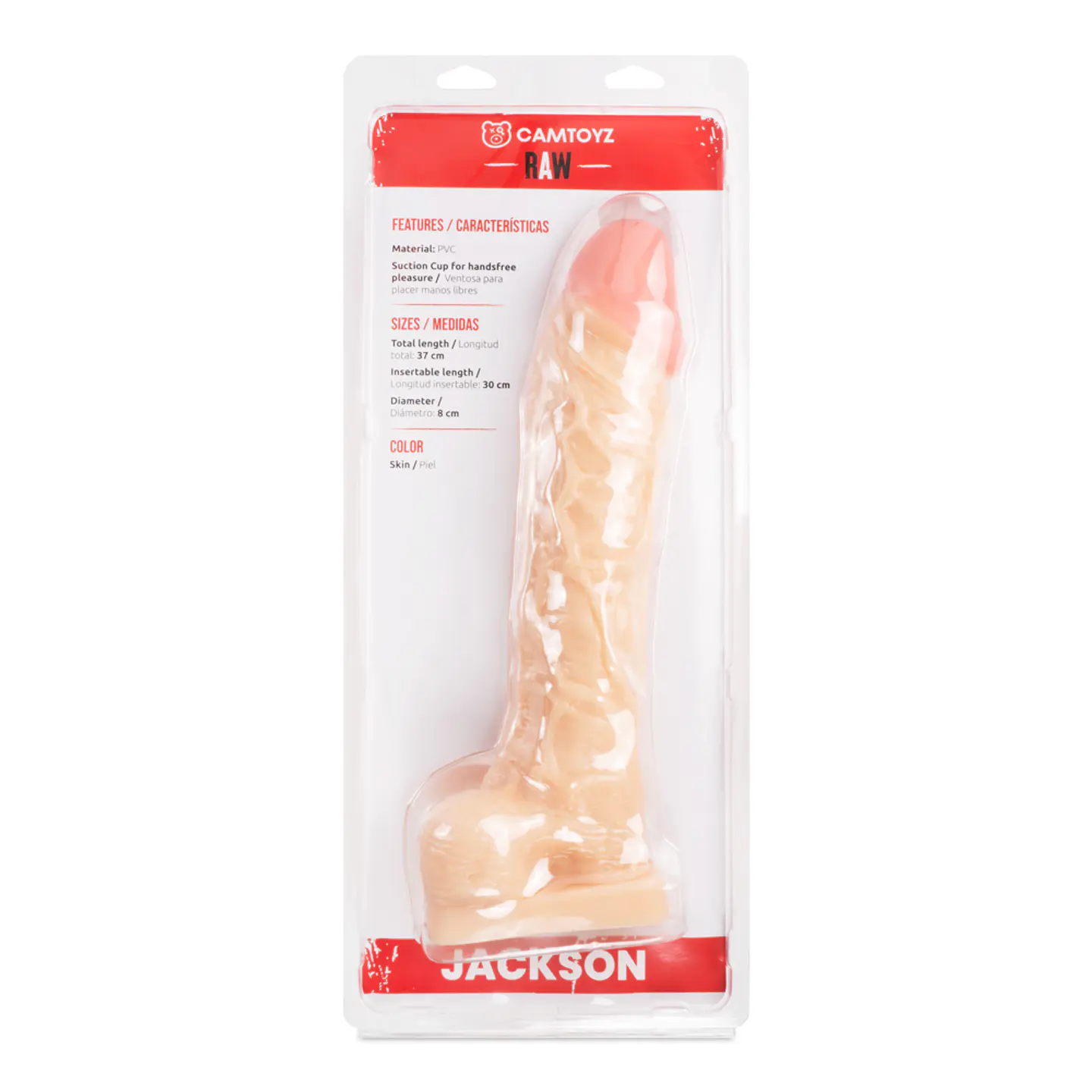 DILDO JACKSON 37 CM 7