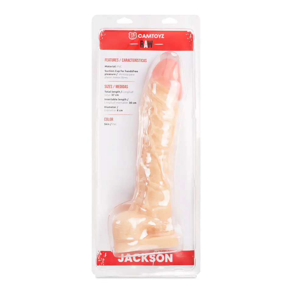 DILDO JACKSON 37 CM 7