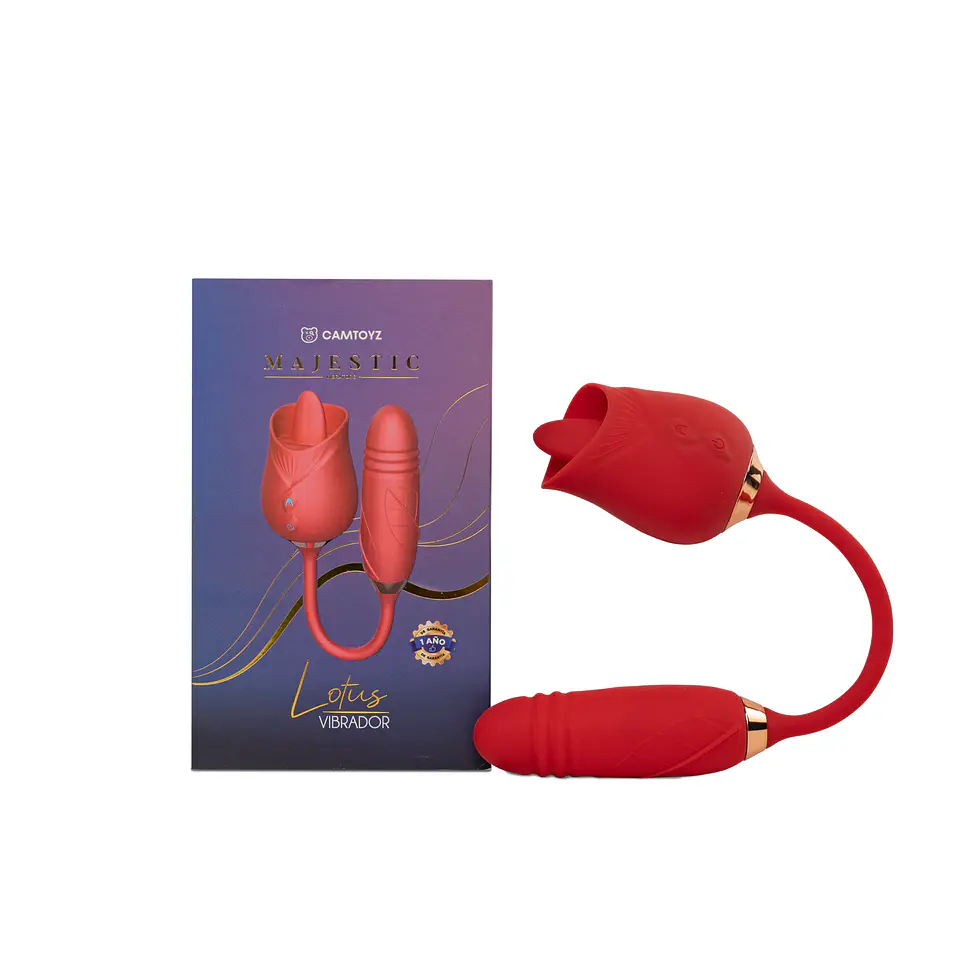 VIBRADOR ROSA MAJESTIC LOTUS  2