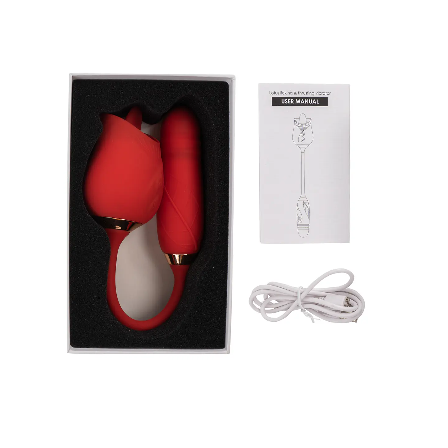 VIBRADOR ROSA MAJESTIC LOTUS  5