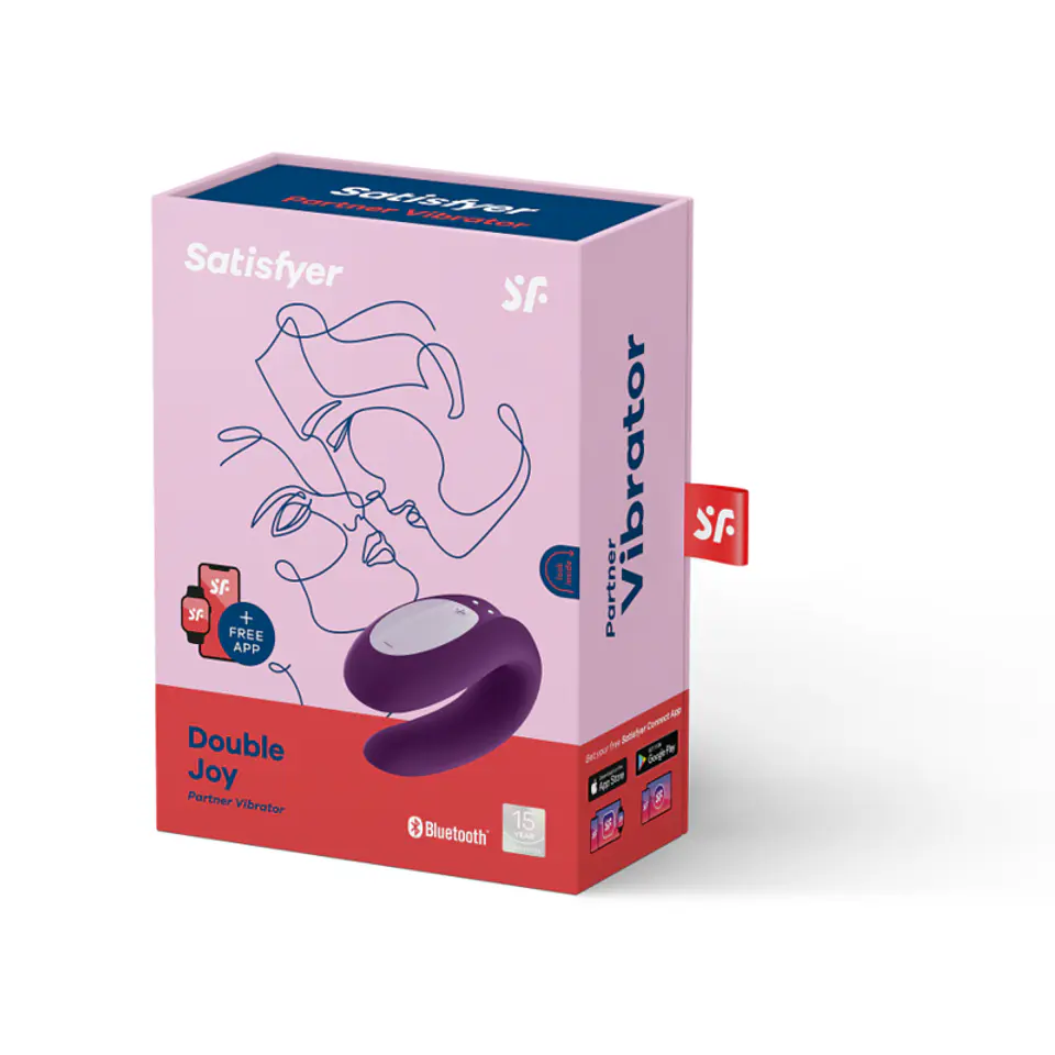 SATISFYER - DOUBLE JOY + APP (BAJO PEDIDO)  2