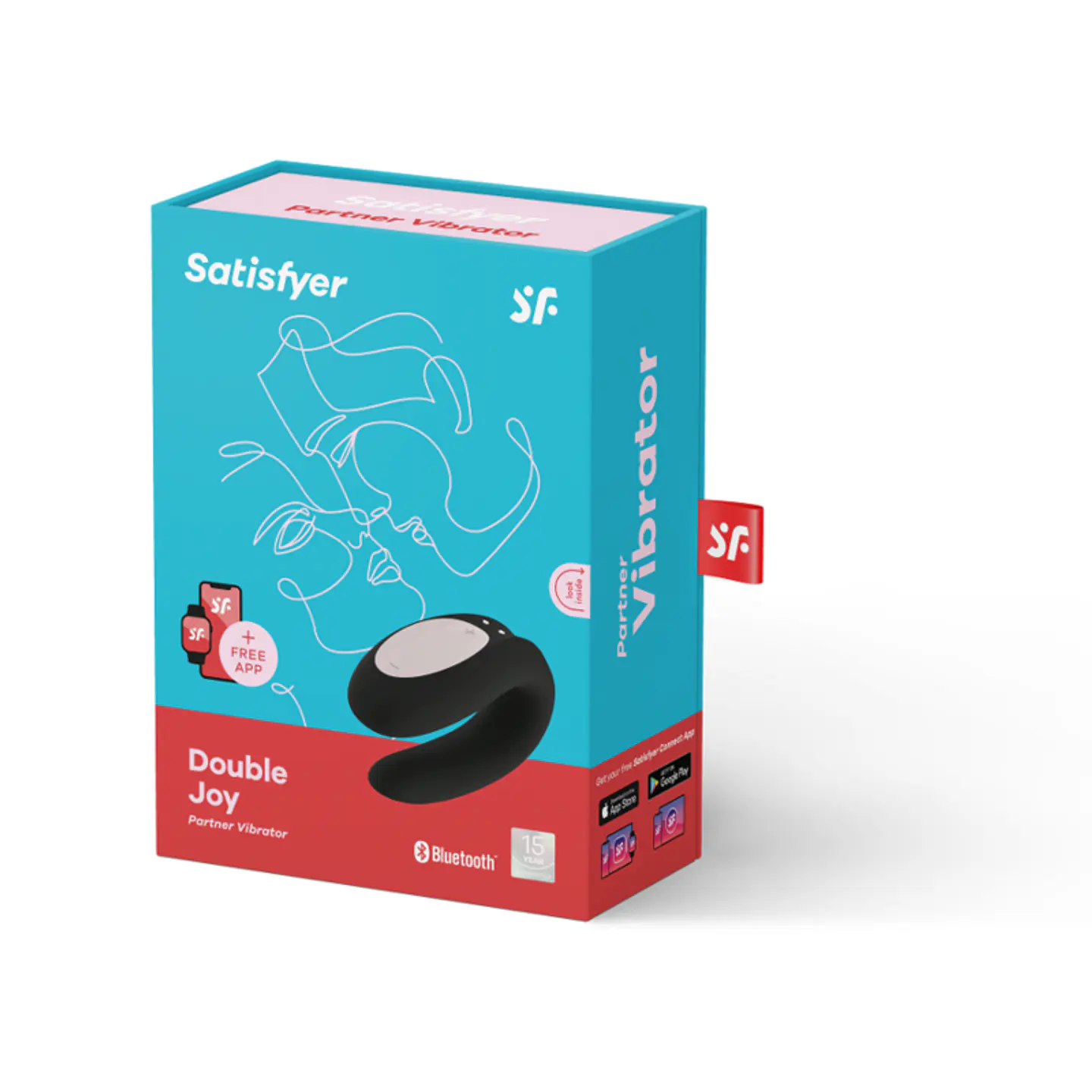 SATISFYER - DOUBLE JOY + APP (BAJO PEDIDO)  3