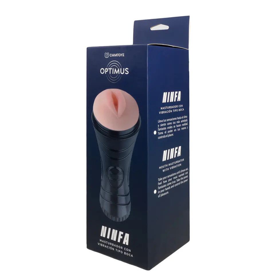 VAGINA MASTURBADORA CON VIBRACIÓN - NINFA  3