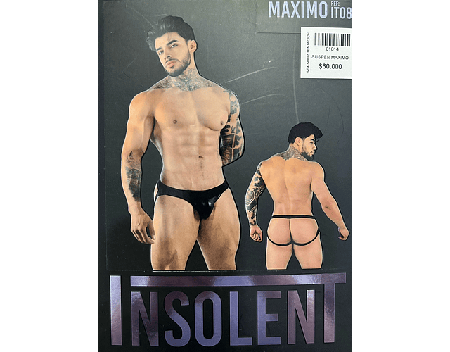 Suspensorio Maximo - lenceria masculina