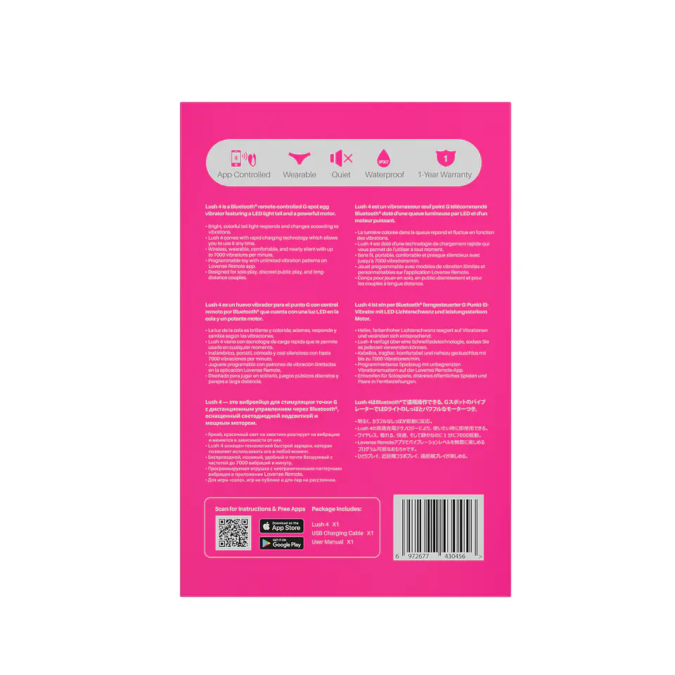 Lovense Lush 4  (Bajo Pedido) 7