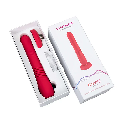 VIBRADOR CON EMPUJE GRAVITY - LOVENSE (BAJO PEDIDO) 