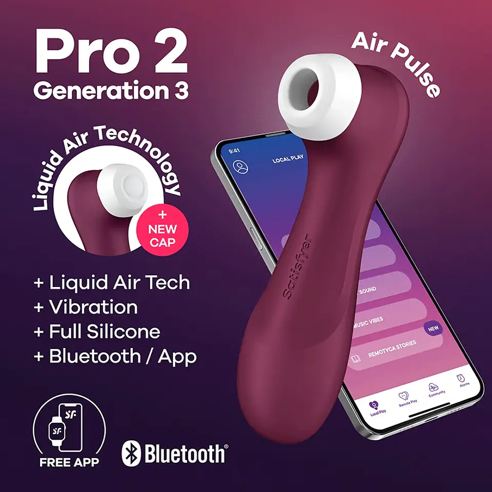 SATISFYER - PRO 2 GENERATION 3 CON APP (BAJO PEDIDO)  1