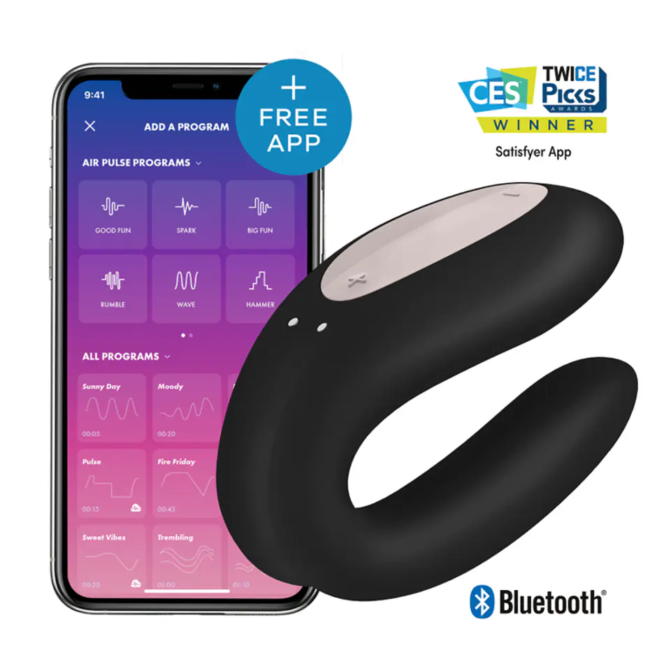 SATISFYER - DOUBLE JOY (BAJO PEDIDO)  2