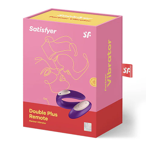 SATISFYER - DOUBLE PLUS REMOTE (BAJO PEDIDO) 