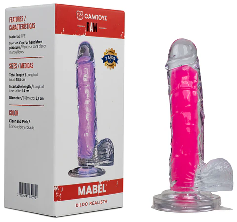 DILDO MABEL 20 CM CAMTOYZ