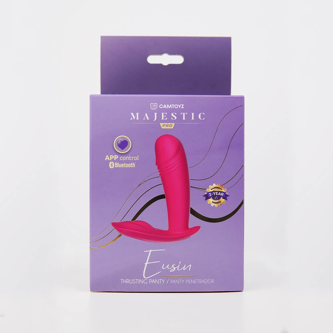 Vibrador Para Panty Con Penetrador Eusin Con App Camtoyz 3
