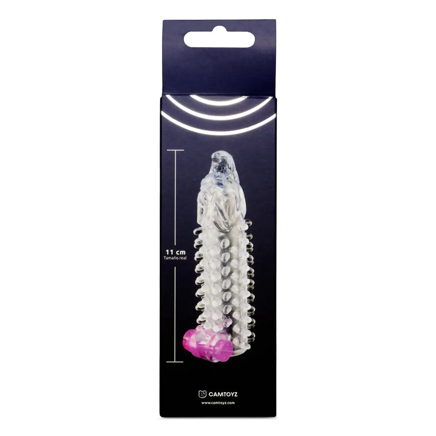 FUNDA PARA EL PENE CON VIBRACIÓN - DRAKON  4