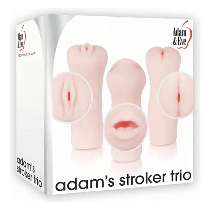 Adam's stroker trio, Mastubadora Masculina Por 3 1