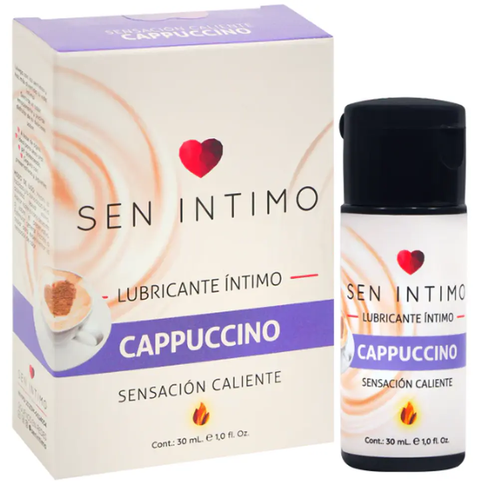 LUBRICANTE CAPPUCCINO SEN INTIMO  1