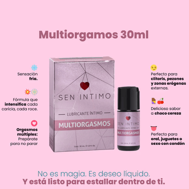 Lubricante Sen Intimo Multiorgasmos 2