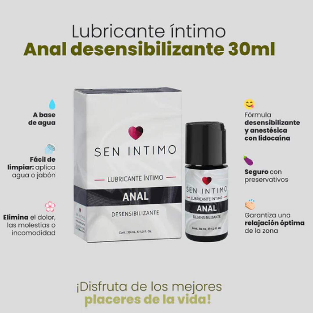 Lubricante Sen Intimo Anal 3