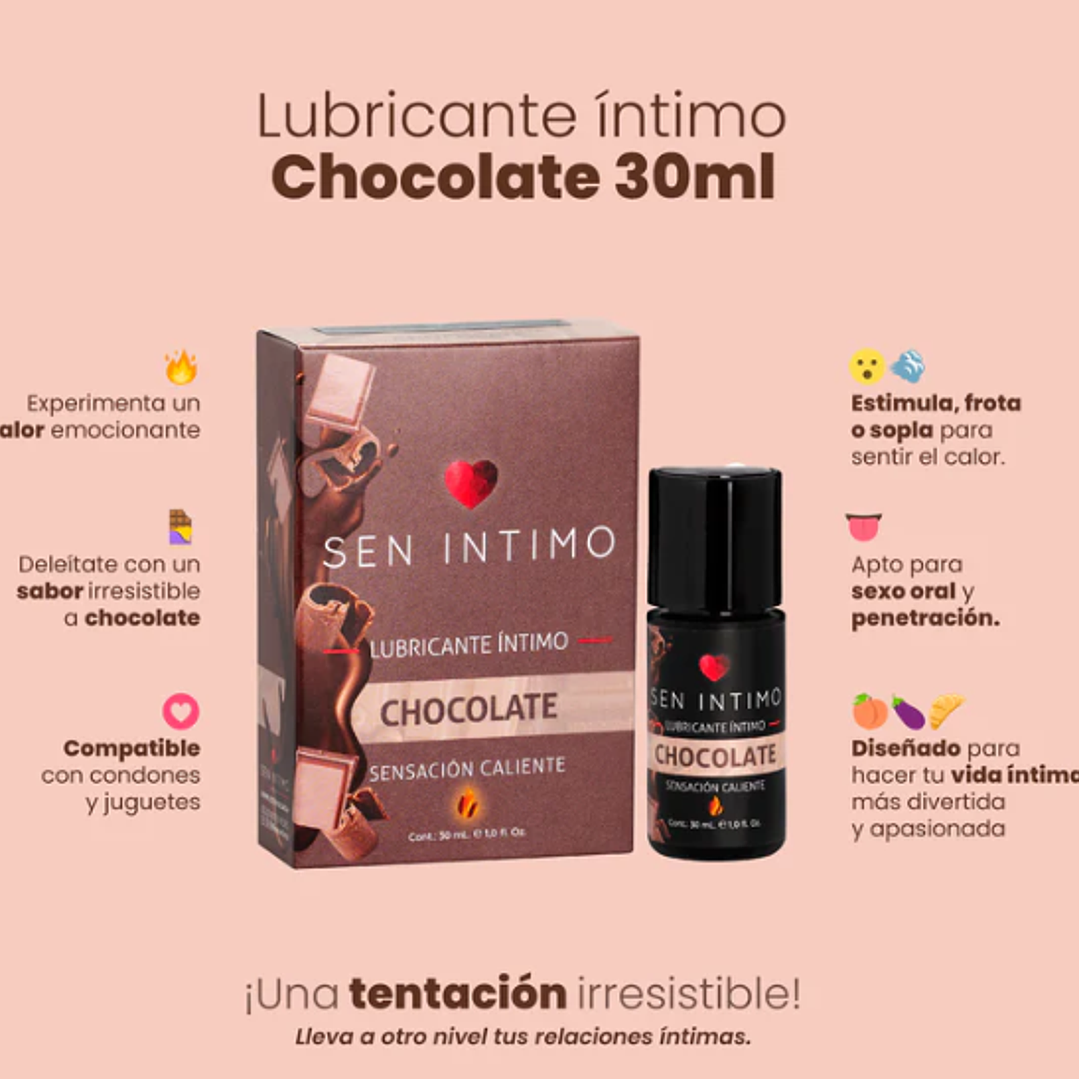 Lubricante Caliente Chocolate Sen Intimo 3