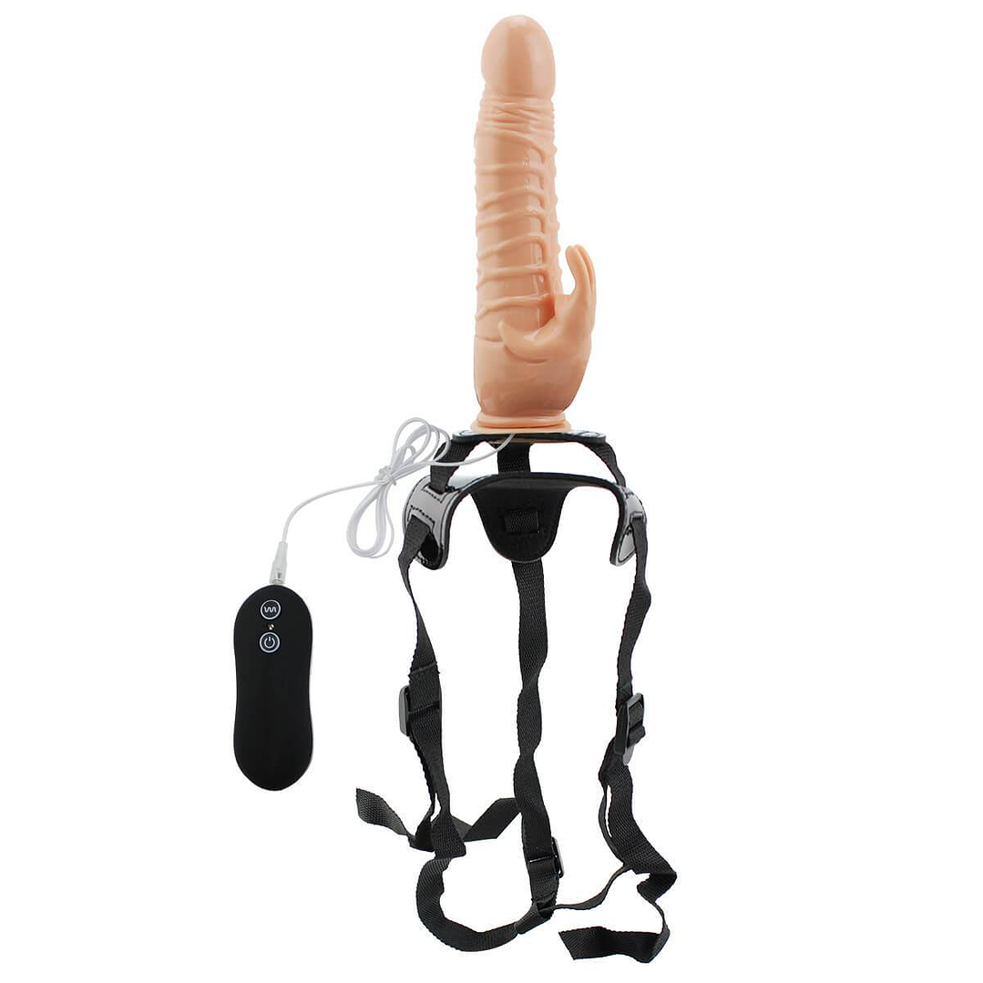 Arnés StrapOn Vibrador Josh - Color PIEL 2