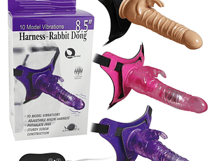 Arnés StrapOn Vibrador Josh - Color PIEL