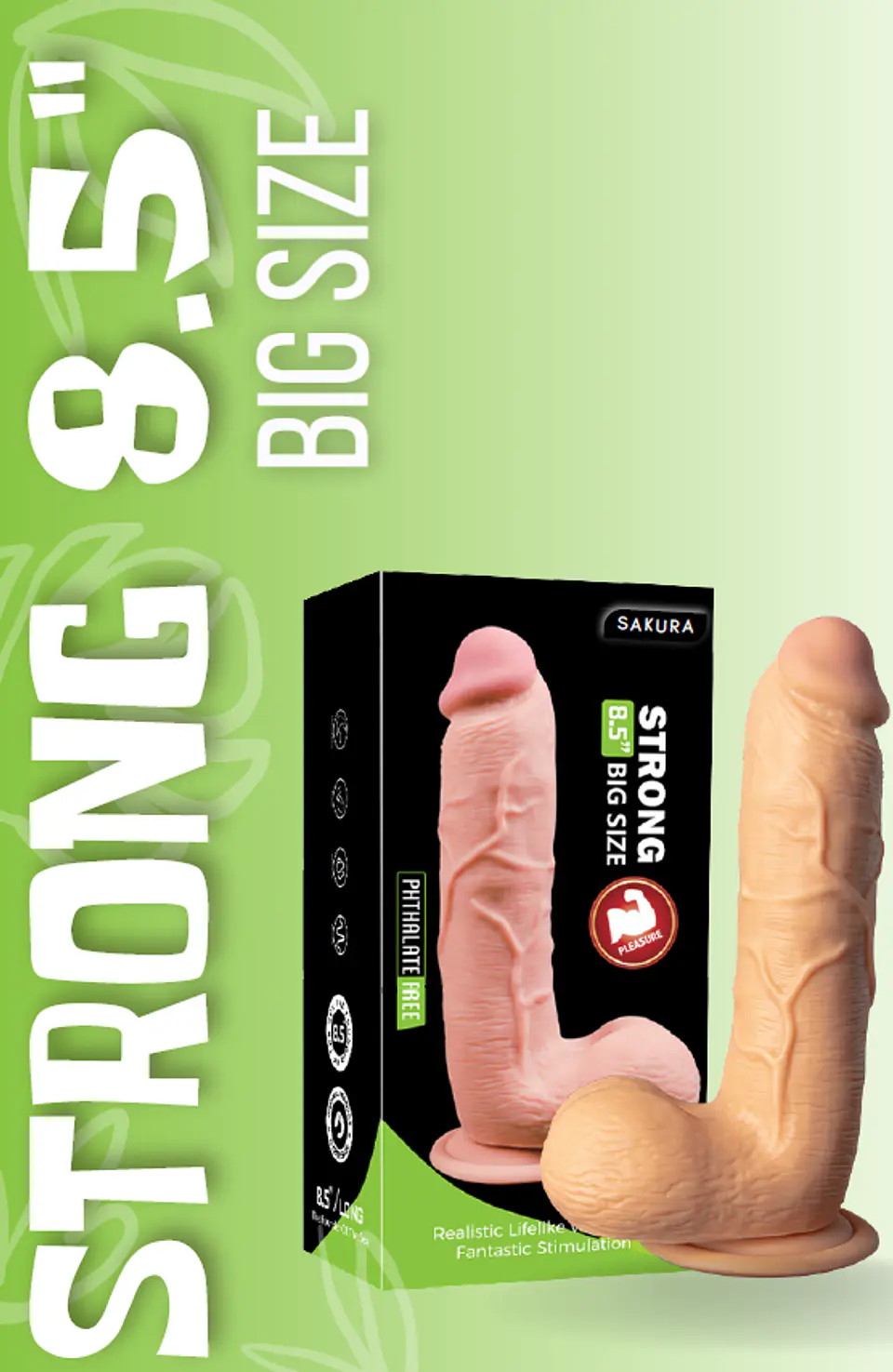 DILDO SUPER STRONG 8.5 1